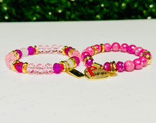 Load image into Gallery viewer, "Strength in Pink" -  Bracelet Set