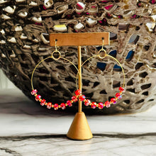 Load image into Gallery viewer, "The Krystal2" Hoop earrings