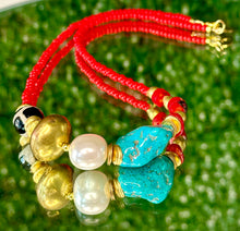 Load image into Gallery viewer, The Naomi Necklace - Safari Sunset