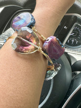 Load image into Gallery viewer, The Alexa Bangle2 - 3 stone bangle