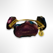 Load image into Gallery viewer, The Alexa Bangle2 - 3 stone bangle