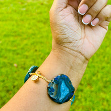 Load image into Gallery viewer, The Alexa Bangle1 - 3 stone bangle