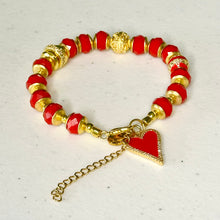 Load image into Gallery viewer, "Heart's Radiance” bracelet