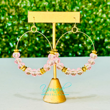 Load image into Gallery viewer, "The Krystal2" Hoop earrings