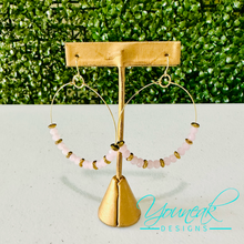 Load image into Gallery viewer, "The Krystal2" Hoop earrings