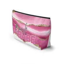 Load image into Gallery viewer, "Bangle Babe" - Accessory Pouch w T-bottom