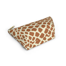 Load image into Gallery viewer, Giraffa Accessory Pouch w T-bottom
