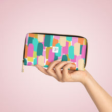 Load image into Gallery viewer, "Color Splash" - Zipper Wallet