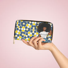 Load image into Gallery viewer, "Self-Made" - Zipper Wallet