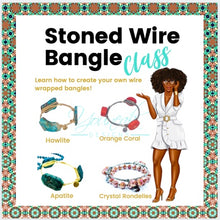 Load image into Gallery viewer, Rock Paper Scissors presents Vol. 4 Stoned Wire Bangle - RECORDING