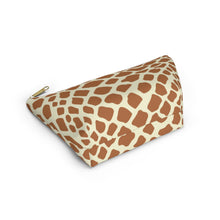 Load image into Gallery viewer, Giraffa Accessory Pouch w T-bottom