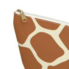 Load image into Gallery viewer, Wild Giraffe Accessory Pouch w T-bottom