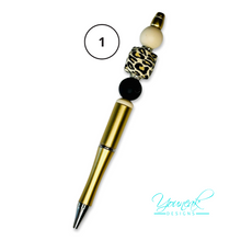 Load image into Gallery viewer, "Wild Elegance" - Beaded Pen Collection