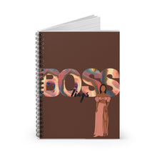 Load image into Gallery viewer, "BOSS TINGS" - Spiral Notebook - Ruled Line