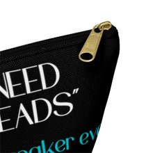 Load image into Gallery viewer, Accessory Pouch w T-bottom