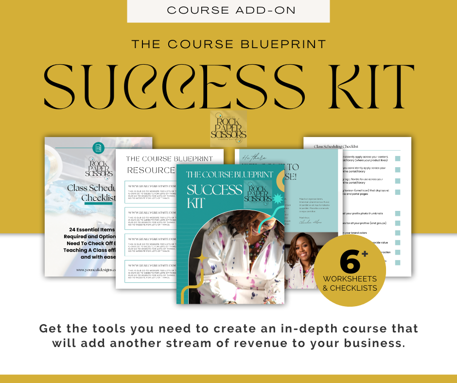 Rock Paper Scissors Vol. 7 - The Course Blueprint Class RECORDING W/Success Kit