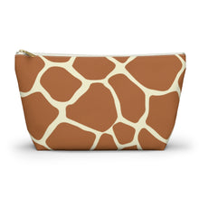 Load image into Gallery viewer, Wild Giraffe Accessory Pouch w T-bottom