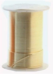 Tarnish Resistant Gold/Silver Plated Copper Wire Spool