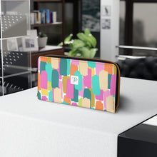 Load image into Gallery viewer, "Color Splash" - Zipper Wallet