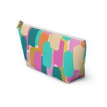 Load image into Gallery viewer, Color Swatches - Accessory Pouch w T-bottom