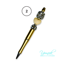 Load image into Gallery viewer, "Wild Elegance" - Beaded Pen Collection