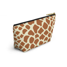 Load image into Gallery viewer, Giraffa Accessory Pouch w T-bottom