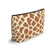 Load image into Gallery viewer, Giraffa Accessory Pouch w T-bottom
