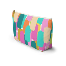 Load image into Gallery viewer, Color Swatches - Accessory Pouch w T-bottom