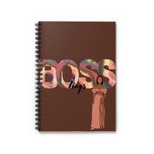 Load image into Gallery viewer, "BOSS TINGS" - Spiral Notebook - Ruled Line