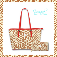 Load image into Gallery viewer, Large Tote Bag - Giraffa
