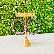 Load image into Gallery viewer, "The Amara" Hoop earrings