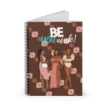 Load image into Gallery viewer, "Be Youneak" Spiral Notebook - Ruled Line