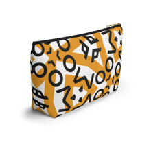 Load image into Gallery viewer, Peace and Love Accessory Pouch w T-bottom