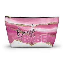 Load image into Gallery viewer, "Bangle Babe" - Accessory Pouch w T-bottom