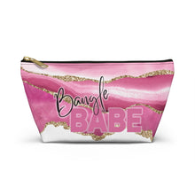 Load image into Gallery viewer, "Bangle Babe" - Accessory Pouch w T-bottom