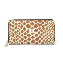 Load image into Gallery viewer, "Giraffa" - Zipper Wallet