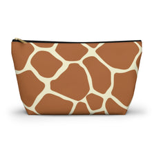 Load image into Gallery viewer, Wild Giraffe Accessory Pouch w T-bottom