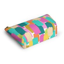 Load image into Gallery viewer, Color Swatches - Accessory Pouch w T-bottom