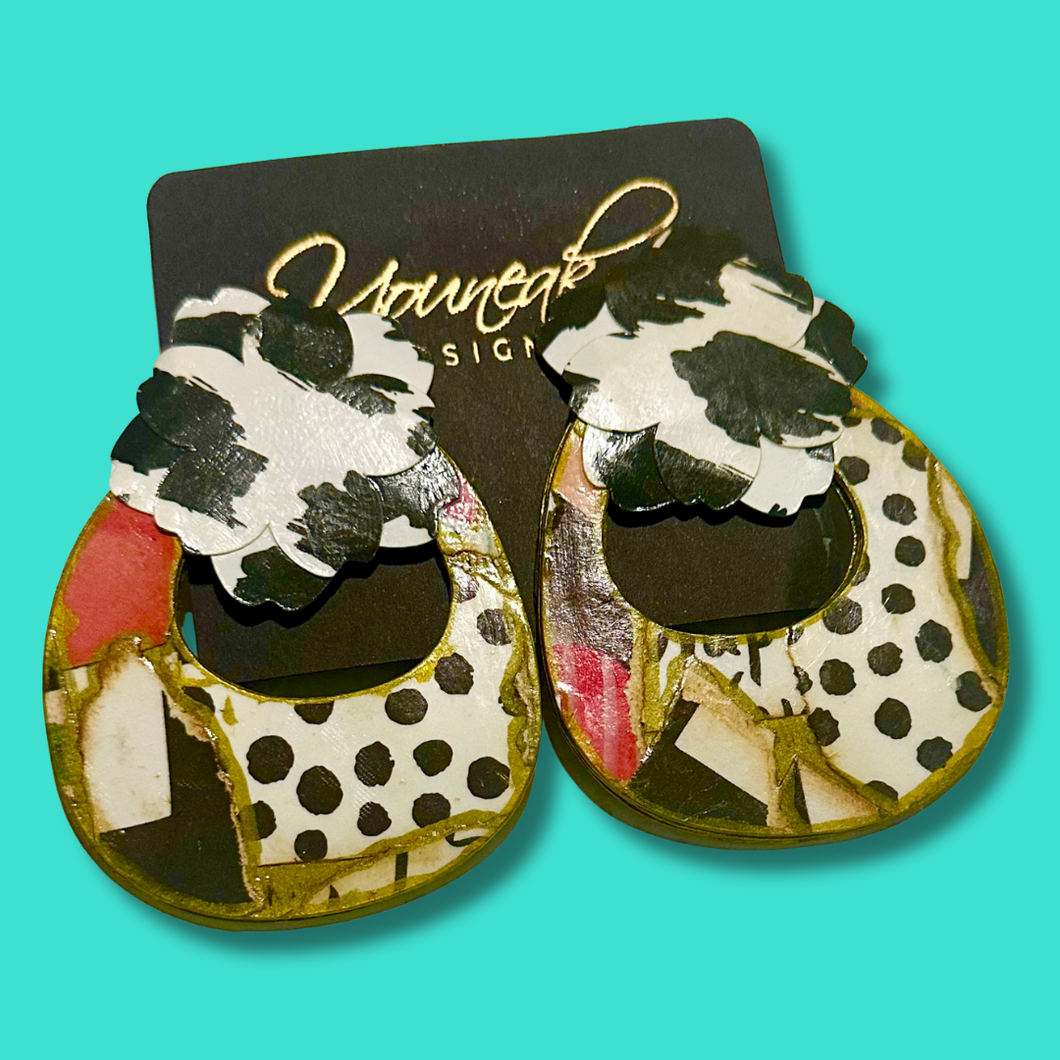 The Artwear Series - The Dahlia Earrings