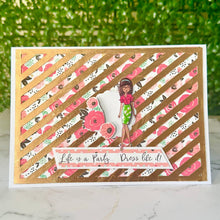 Load image into Gallery viewer, Life is a Party - Handmade Greeting Card
