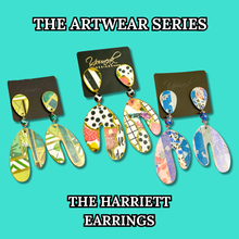 Load image into Gallery viewer, The Artwear Series - The Harriett Earrings
