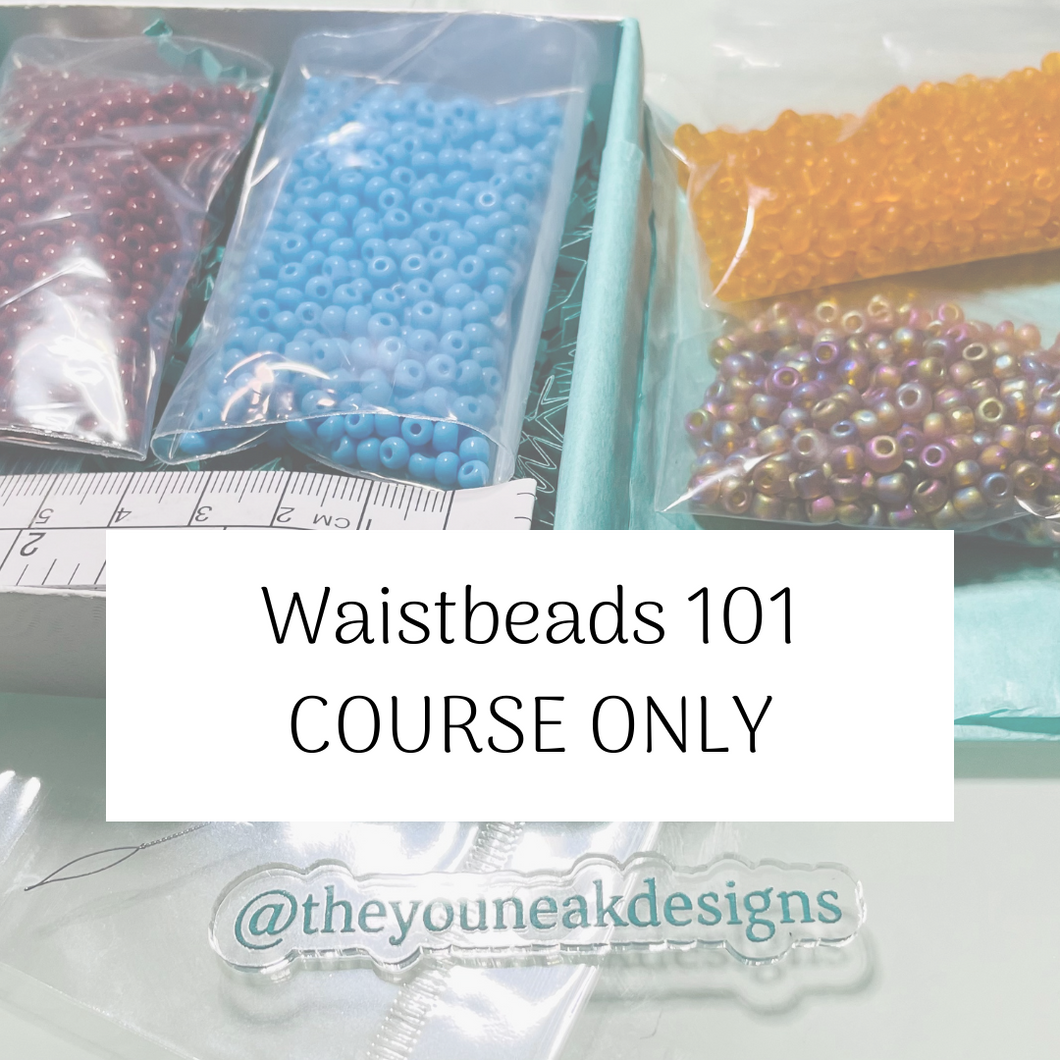 Rock Paper Scissors presents Vol. 5 Waistbeads 101 - COURSE RECORDING