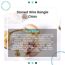 Load image into Gallery viewer, Rock Paper Scissors presents Vol. 4 Stoned Wire Bangle - RECORDING
