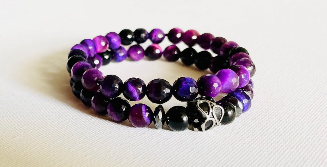 HIS Purple Eyez - bracelet set